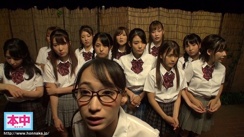 声出したら中出し!美少女孕ませきもだめし林間学校 サンプル画像1